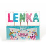 Festa Natalis, rođendanska svećica, odaberite ime Lenka Cene