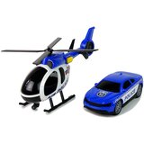 Kamion za transport policijskog automobila i helikoptera - plavi | shoptok.hr