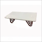 klub sto C2100L mdf krem/ krem staklo 1300x700x395 mm 800-553