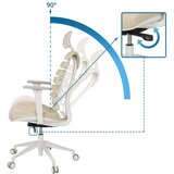 MID.YOU Pisarniški Stol Ergo Line W, Bež | Shoptok.si