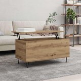  Stolić za kavu hrast artisan 90 x 44.5 x 45 cm | shoptok.hr