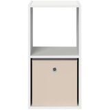  Nočna omarica 2 pcs Bela 35 x 32 x 68,5 cm Konstruiran les, (5000233469) Slike