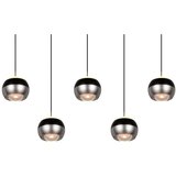 Trio Select Crna/u srebrnoj boji LED viseća svjetiljka Orbit – | shoptok.hr