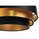 Luster na sajli TRINITI 1xE27/60W/230V crna/zlatna | Eponuda.com
