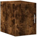 vidaXL Stenska omarica dimljeni hrast 30x42,5x40 cm inženirski les, (21295952) | Shoptok.si