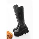Marjin Women's Thick Welt Sole Daily Boots Ferlas Black | Eponuda.ba