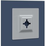 Zidno ogledalo 60 x 60 cm Staklo otporno na udarce | shoptok.hr