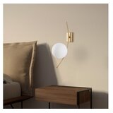 Opviq Zidna lampa Hilal-3822, 15x25x44cm, IP20, Zlatno-bijela boja | Eponuda.ba