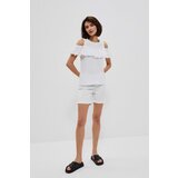 Marisse Lyocell Shorts L-Sh-3702 White Cene