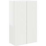 TV zidni ormar Zidne Visoki sjaj bijela 59,5 x 31 x 100 cm | shoptok.hr