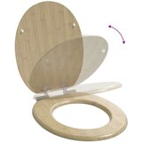  Toaletni pokrov s tiho zaporo 2 pcs Svetla bambusova barva, (5000208008) | Shoptok.si
