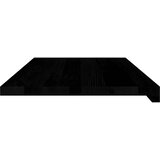 Prozorske klupice 2 kom tamnosmeđe 80x40x2 cm masivne hrast | Eponuda.com