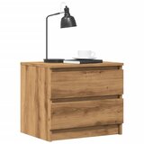 Furnova Nočna omarica 2 kosa artisan hrast 50x40x43.5 cm inženirski les, (21926210) Cene
