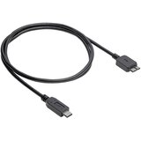 Akyga USB kabel USB-mikro-B 3.0 vtič \, USB-C® vtič 1.00 m črna AK-USB-44, (20578016) | Shoptok.si