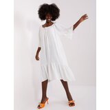 Italy Moda Dress-DHJ-SK-6057.93-ecru | Shoptok.si