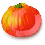 Mondex Servirni krožnik steklo Allesken Aria Fresh 17x19,5x1,8cm oranžna 1 kos, (5000329551) Cene