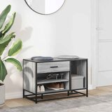  Klupa za cipele Siva Sonoma Konstruirano drvo i metal | shoptok.hr