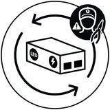 Lesnina XXXL STROPNA LED-SVETILKA Spacy 33 W//2700-6500 K/230 V/ | Shoptok.si