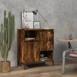  Komoda boja dimljenog hrasta 60 x 35 x 70 cm konstruirano drvo | Eponuda.com