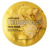 CafeMimi SUPERFOOD Maska za lice sa glinom (žuta i breskva) CAFÉ MIMI 10ml Cijene