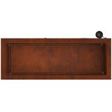 Vrtna posuda za sadnju s LED svjetlom Rđa 30 x 80 x 30 cm | shoptok.hr