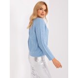 Wool Fashion Italia Sweater-AT-SW-2346-2.99P-Light Blue | Shoptok.si