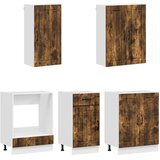  Kuhinjska jedinica LUCCA 5 pcs Dimljeni hrast Konstruirano drvo | Eponuda.com