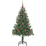 vidaXL Božićno drvce s 150 LED svjetlima s stalakom Zelena 150 cm PVC | shoptok.hr