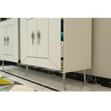 Hanah home komoda arno KB150 white silver | ePonuda.com