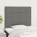  Uzglavlja 2 kom tamnosiva 90x5x78/88 cm od tkanine Cijene