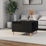 vidaXL Stolić za kavu crni 55 x 55 x 36 5 cm od konstruiranog drva Cijene