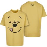 Mister Tee Disney 100 Winnie the Pooh Face Oversize Men's T-Shirt Yellow | shoptok.hr