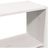 vidaXL Krevet s regalom z knjige bez madraca bijeli 140x200cm borovina | shoptok.hr