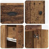  Stol s ormarom Staro drvo 154,5 x 50 x 75 cm Konstruirano drvo | shoptok.hr