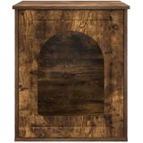  Mačja Kuća Dimljeni hrast 53 x 52 x 62 cm Konstruirano drvo | Eponuda.com