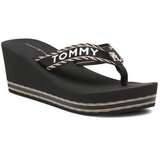 Tommy Hilfiger Japonke Webbing H Wedge Sandal FW0FW07149 Črna | Shoptok.si