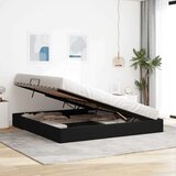  Ottomanska Okvir za krevet s pohranom s pohranom Baršun - Crna 200 x 200 cm | shoptok.hr