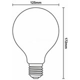  led prigušiva sijalica filament G125 E27/11W/230V 3000K | Eponuda.com