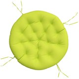  Okrugli jastuk jarkozeleni Ø 100 x 11 cm od tkanine Oxford | shoptok.hr