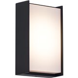 QAZQA Moderna zunanja stenska svetilka črna vklj. LED IP65 - Packet | Shoptok.si