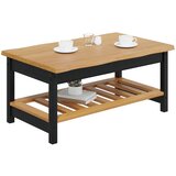  Kava Stol EKAI Crna 100 x 60 x 45,5 cm Masivna borovina | shoptok.hr