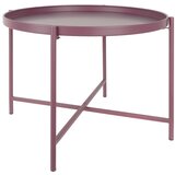 Leitmotiv Mauve ljubičasti metalni okrugao stolić za kavu ø 50 cm Meseta – Cijene