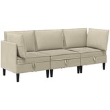  Set namještaja za dnevni boravak 3 pcs Pijesak Tkanina | Eponuda.com