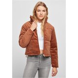 Urban Classics Ladies Corduroy Puffer Jacket Toffee | shoptok.hr