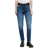 Kavbojke slim DW0DW22457 1BK Modra