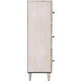  Visoka ploča Bijelo 40 x 33 5 x 110 cm Čvrsto drvo manga - Bijelo | shoptok.hr