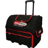 Ks Tools univerzalna torba za orodje xl rollbag, s teleskopskim ročajem za vleko, črne / rdeče barve | Shoptok.si