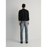 Reserved - Slim traperice isprana izgleda - light grey | shoptok.hr