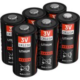 Ansmann CR123 fotobaterije CR-123A litij 1375 mAh 3 V 6 kos Fotobaterija CR 123 litijeva CR123 3 V 6 kos, (20439476) | Shoptok.si