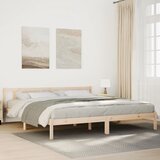  Dugi okvir kreveta bez madraca 200 x 220 cm od borovine | Shoptok.si